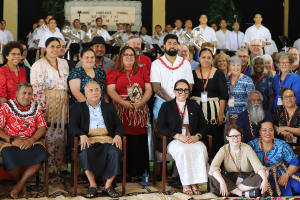 Picture of President s conference two in the page Weaving God's love in Tonga